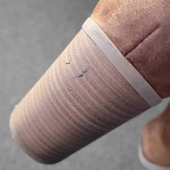 Universal Thread Women's Brown Suede Clare Tassel Heeled Bootie Size 8.5 - Picture 6 of 16